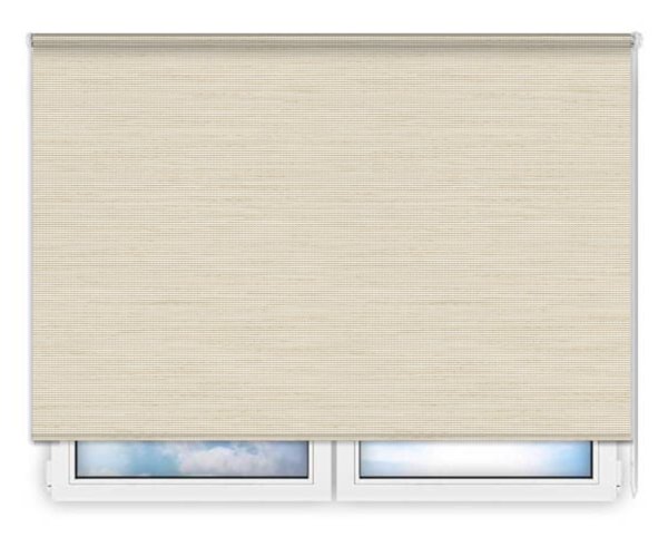 Стандартные рулонные шторы Корсо перл песочный цена. Купить в «Мастерская Жалюзи»